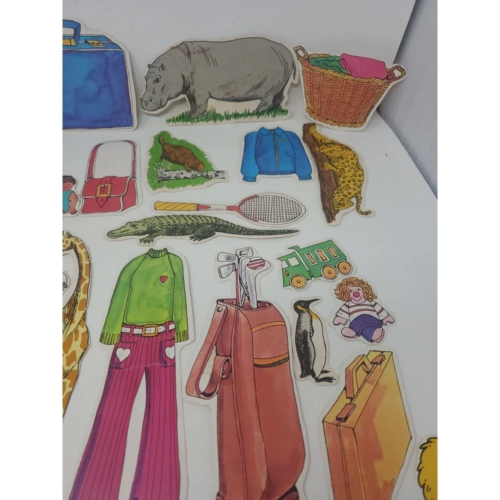 Instructo Products flannel Back Storytelling People & Animals Phila PA 31 90